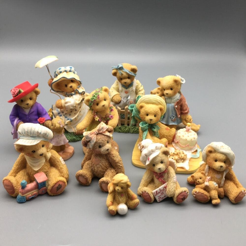 Lot 11 Cherished Teddies Bear Figurines Dolores Irene Karen